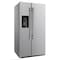 Forno Salerno 36In. Side-by-Side Stainless Steel Refrigerator Decorative Grill FFRBI1844-40SG - alternate 1